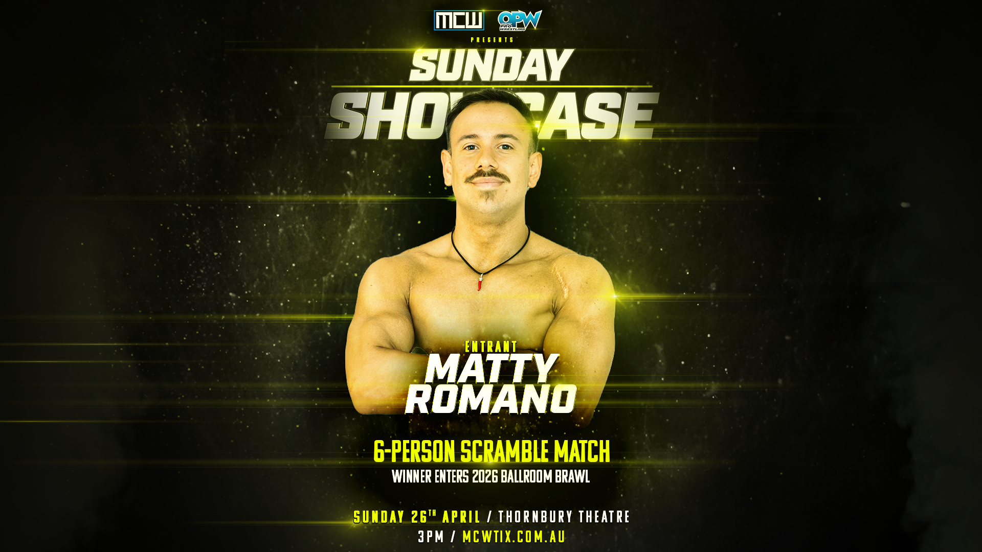 6-Person Scramble Entrant - Matty Romano